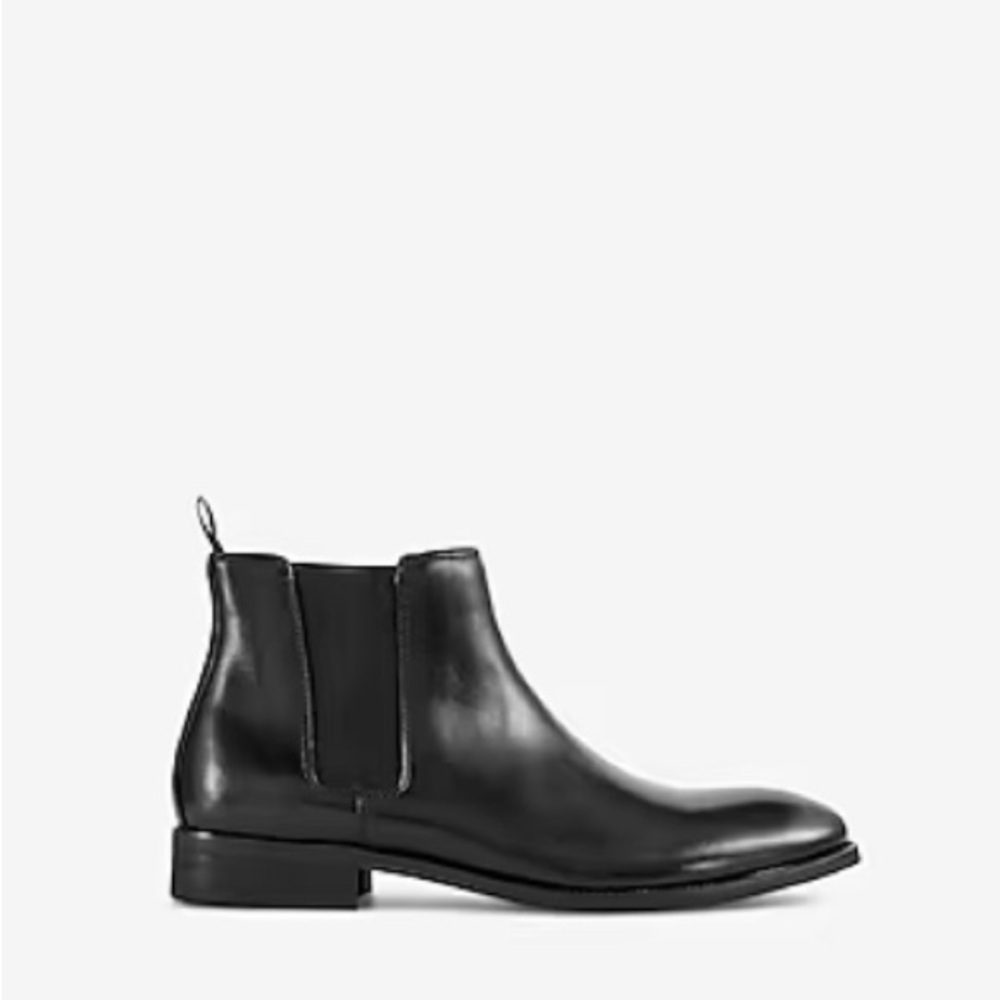 EXPRESS Leather Chelsea Boots